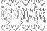 Coloring February Pages Printable Kids Kindergarten Adults Valentine Valentines Bestcoloringpagesforkids Printables Welcome Toddlers Winter Choose Board sketch template
