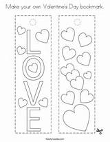 Bookmark Coloring Make Valentine Own Valentines Favorites Login Add sketch template