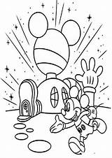 Mickey Mouse Coloring Pages Clubhouse House Colouring Front Printable Sheets His Disney Jungle Minnie Birthday Kidsplaycolor Getdrawings Puppy Popular sketch template