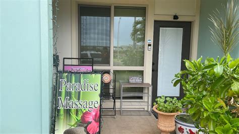 paradise massage spa massage therapist  ewa beach