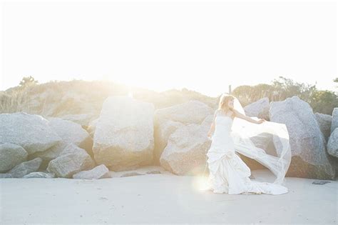 photo fridays beach trash the dress session glamour