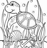Sea Coloring Pages Under Printable Color Getcolorings Print sketch template