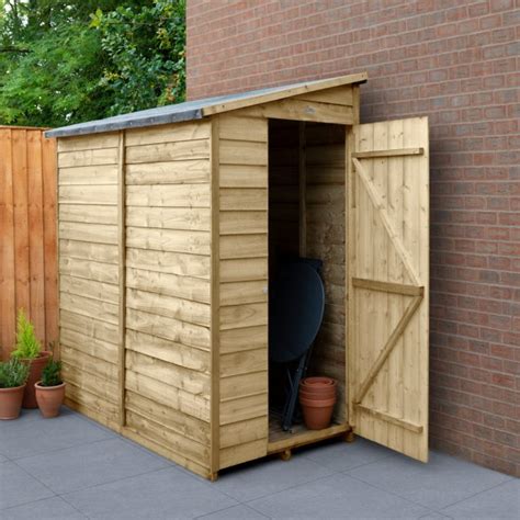 forest overlap lean  shed
