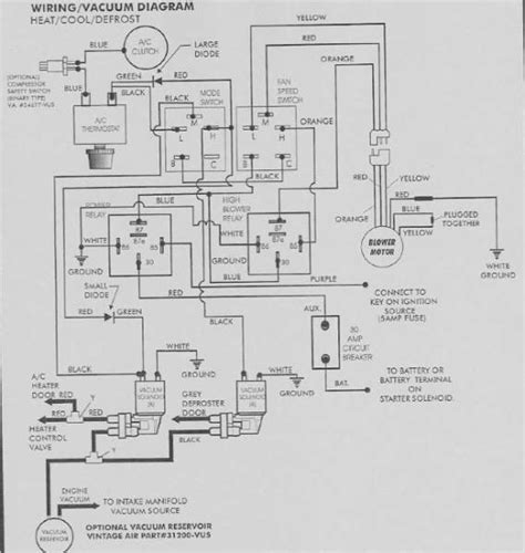 vintage air wiring diagram vintage air gen ii control panel theindependentobserverorg