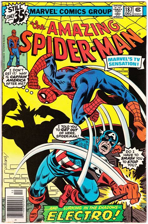 Amazing Spider Man 187 1st Series 1963 December 1978 Marvel Comics