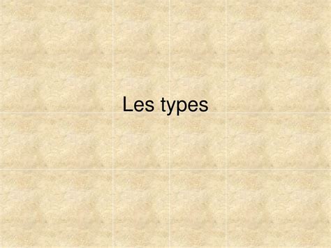 les types powerpoint    id