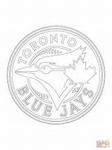 Jays Toronto Blue Coloring Logo Pages Mlb Printable Raptors Colouring Maple Baseball Miami Heat Color Sports Supercoloring Print Oriole Sheets sketch template