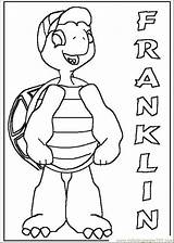 Franklin Coloring Turtle Pages Book Colouring Printable Cute Activities Google Cartoon Color Print Hubpages Nick Jr Sheet Bookmarks Sheets Coloriage sketch template