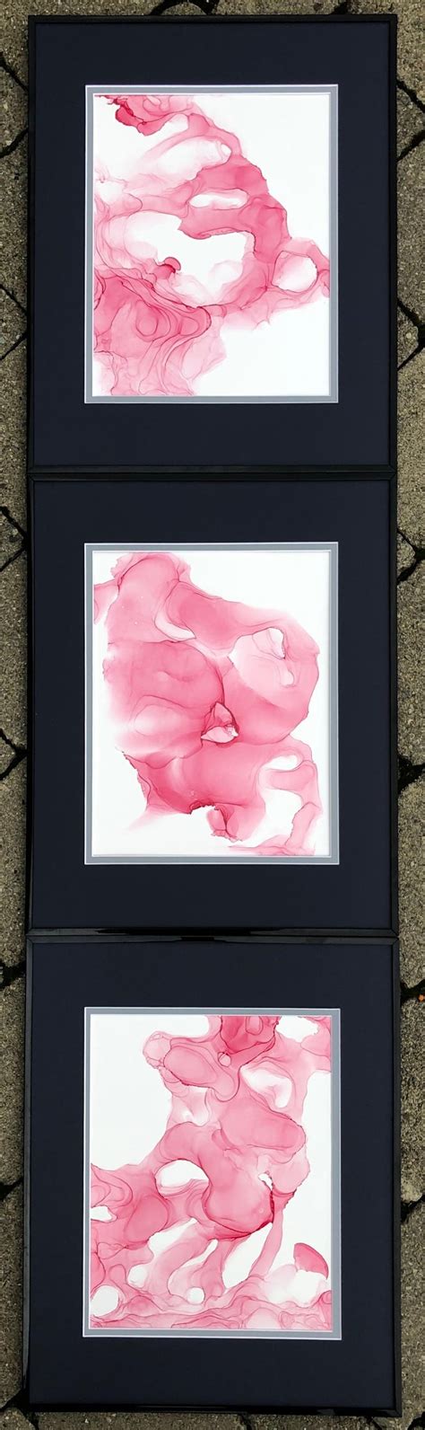 Mila Akopova Wild Orchid Ii Abstraction Art Made In Pale Pink Rose