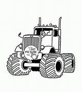 Truck Coloring Pages Monster Kids Drawing Trucks Big Tow Printables Colouring Large Rig Sheets Rotator Plow Boys Getdrawings Transportation Very sketch template