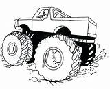 Truck Mud Coloring Pages Color Getcolorings Trucks sketch template