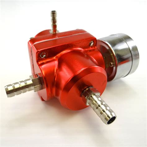 universal adjustable fuel pressure regulator parts kitpsi gaugeoil hose ebay