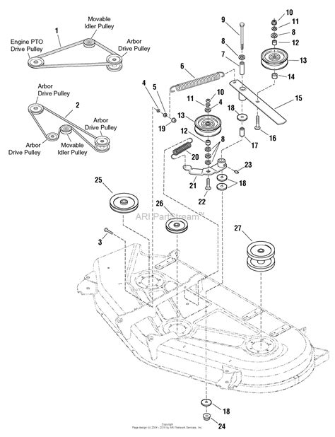 simplicity   mower deck parts diagram   mower deck drive group