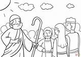Coloring Pages Israelites Moses Asks Afraid Saw Army They After Pharaoh Drawing Printable sketch template