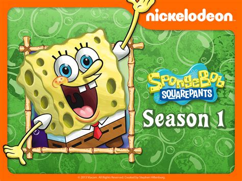 prime video spongebob squarepants season