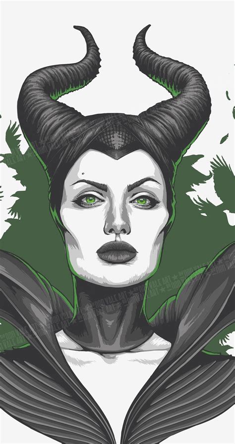 Maleficent On Behance Disney Art Drawings Maleficent Art Disney