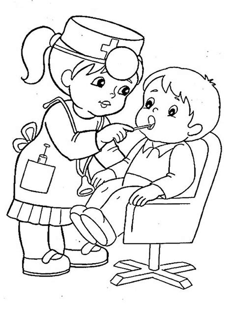 professions coloring pages