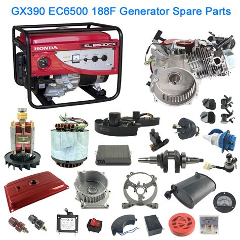 high quality ec gx  power generator spare parts china generator spare parts
