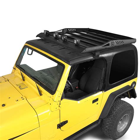 roof rack luggage carrier rack backbone system    jeep wrangler tj  box offroad