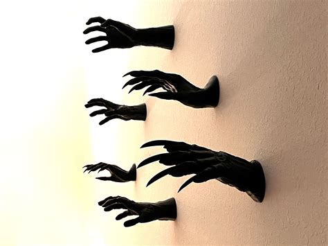 creepy reaching hands wall decor spooky scary wall etsy australia