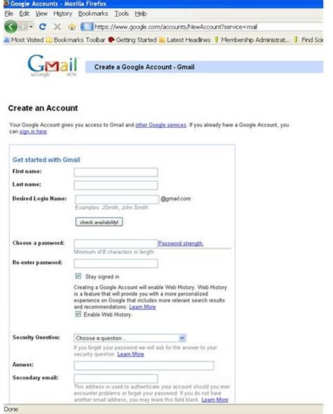 find    set   gmail account step  step instructions