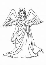 Engel Ausmalbilder Malvorlagen Momjunction sketch template