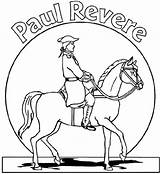 Revere Paul sketch template
