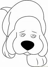 Clifford Coloring sketch template