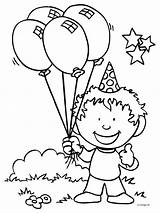 Feest Ballonnen Jongen Ballon Zoeken Verjaardag Jungen Ausmalen sketch template