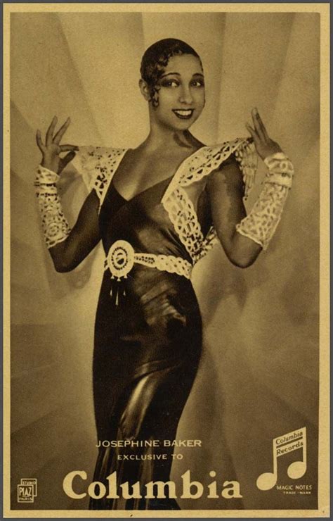 Josephine Baker Josephine Baker Vintage Black Glamour