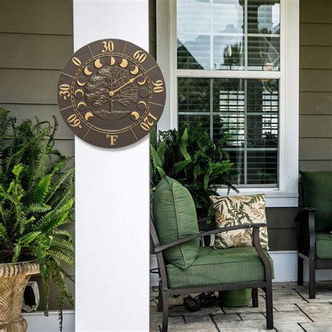 decorative outdoor thermometer
