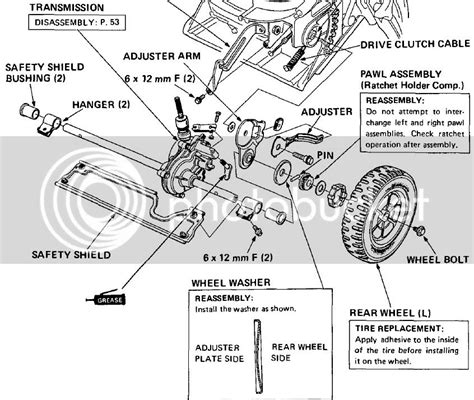 repairs honda hrsx tranmission issues page  lawn mower forum