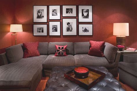 amazing inspiration ideas  brown  red living room awesome decors