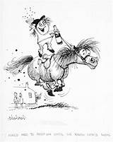 Thelwell Poney Humour Sjove Tegninger Heste Ponies Meilleures Whos Won sketch template