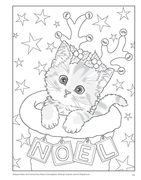 kitty cat coloring pages elegant coloring book astonishing christmas