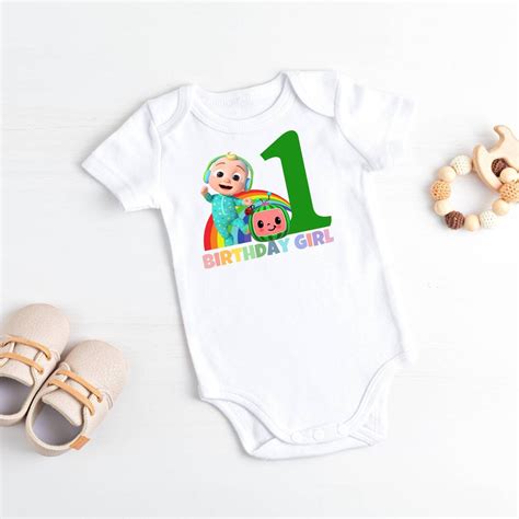 cocomelon onesie bodysuit baby clothing cocomelon themed outfit