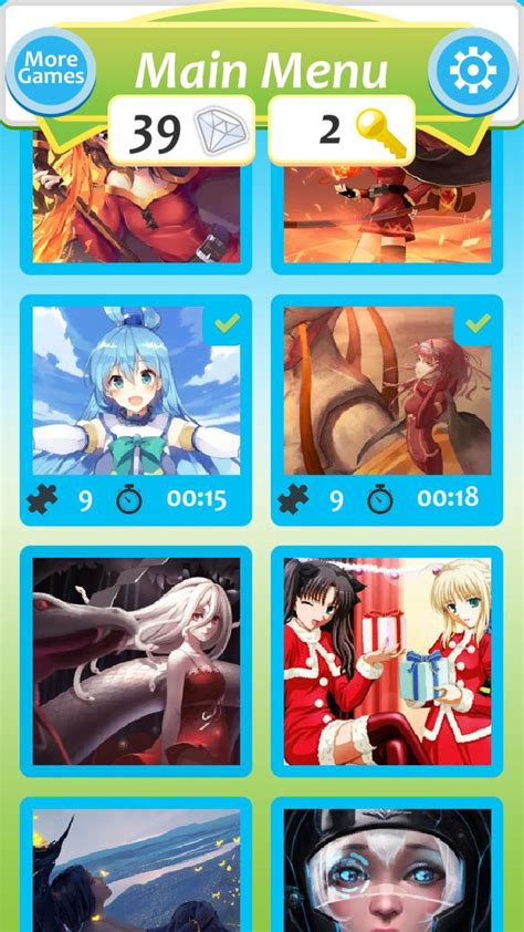 Best Free Anime Jigsaw Puzzle Game Fanart For Android