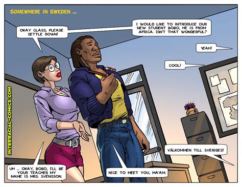 interracial welcome to sweden porn comics one