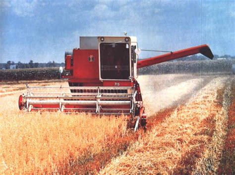 ih combine international harvester combines farm machinery pinterest international