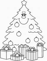 Christmas Preschool Coloring Pages Sheets Printable Tree Choose Board sketch template