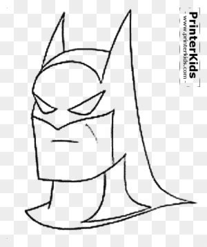 batman standing strong batman coloring page preview printable