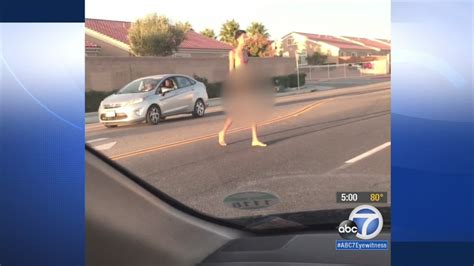 Naked Man Arrested After Victorville Neighborhood Terrorized Abc7 Chicago