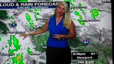 Fox 12 Weather Girl Fail 2 Youtube