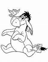 Coloring Eeyore Pages Library Clipart Printable Popular sketch template