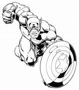 Pages Avengers Bestcoloringpagesforkids sketch template
