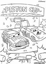 Piston Podium Pixar Colorear sketch template