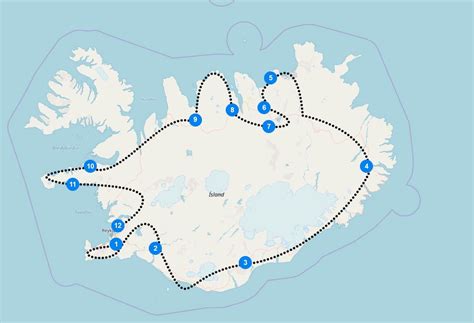 ijsland kaart ga je binnenkort zelf op vakantie naar ijsland en heb je vragen mbt