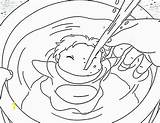 Ponyo Coloring Pages Print Printable Awesome Divyajanani Colouring Printables Library Clipart Popular sketch template