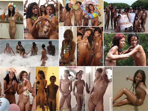 Teen lesbian naturist