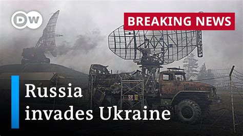 ukraine latest russia launches massive invasion dw breaking news youtube